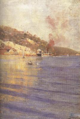 Arthur streeton Musgrave Street Wharf ( nn02) china oil painting image